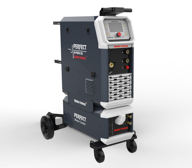 Welder Fantasy PERFECT Bi-Pulse 351W PWM Lüftersteuerung 4x4 Wassergekühlt+ Trolley