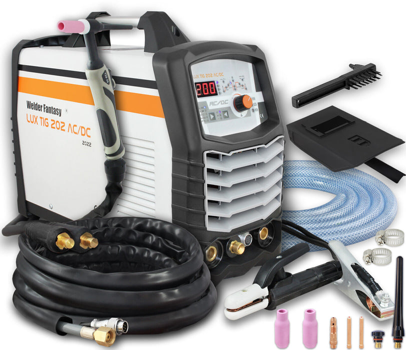 Schweißgerät WIG AC/DC MMA HF PULSE SPOT 2T/4T TIG LUX 202