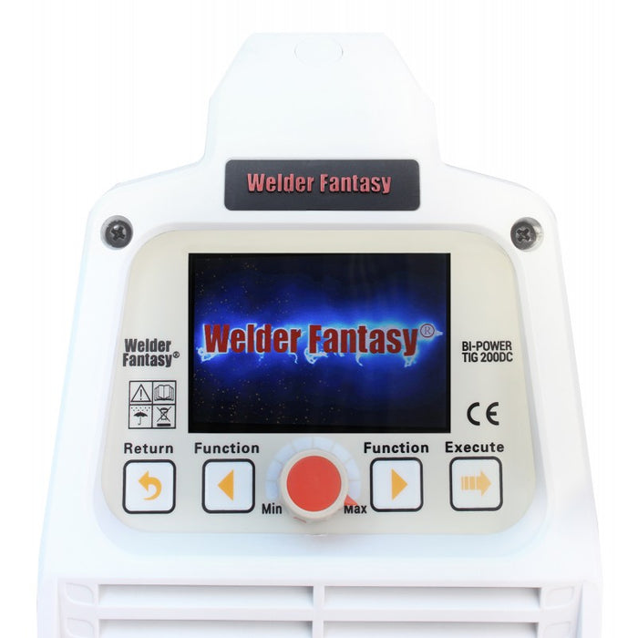 Welder Fantasy BI-POWER 200A DC LCD Synergic WIG Inverterschweißgerät