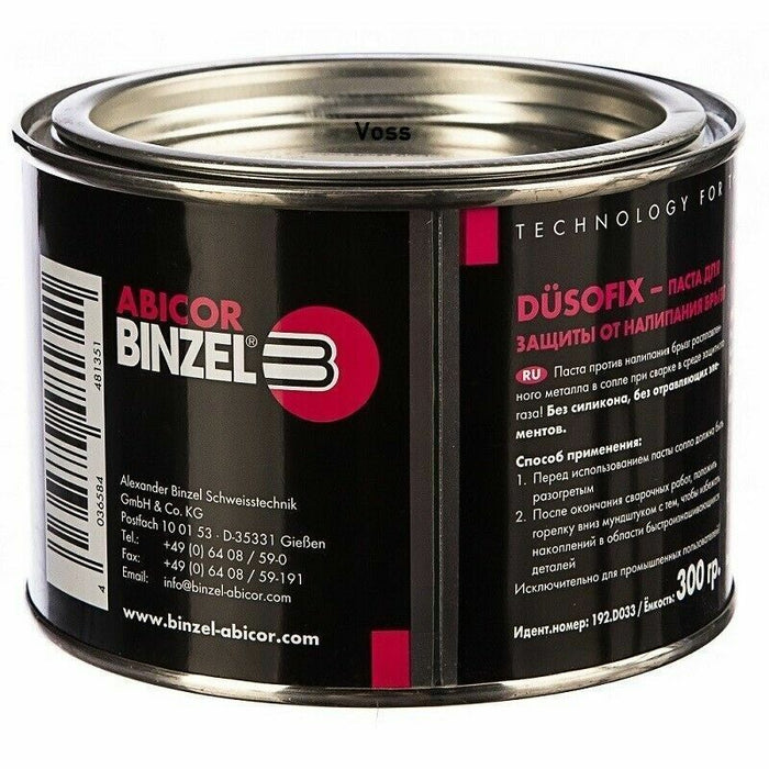 Eine Dose Binzel  Düsenpaste MIG MAG Spritzerschutz Düsenfett